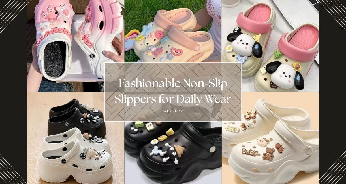 Fashionable Non-Slip Slippers for Daily Wear