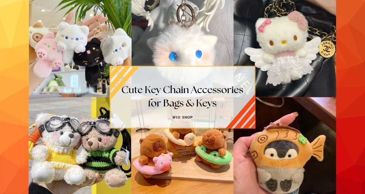 Cute Key Chain Accessories for Bags & Keys