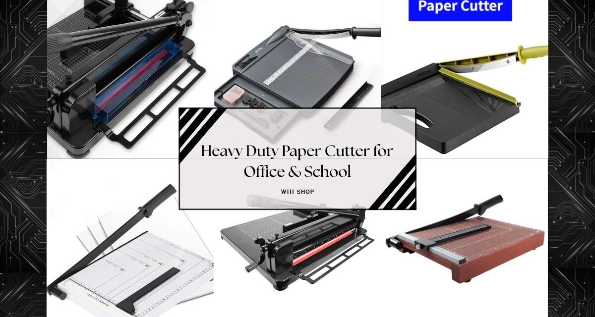 Heavy Duty Paper Cutter for Office & School