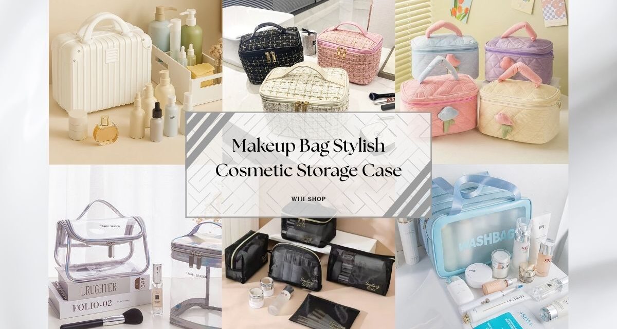 Makeup Bag Stylish Cosmetic Storage Case