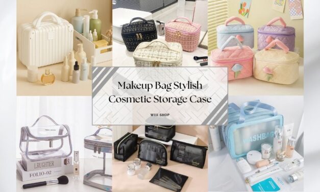 Makeup Bag Stylish Cosmetic Storage Case