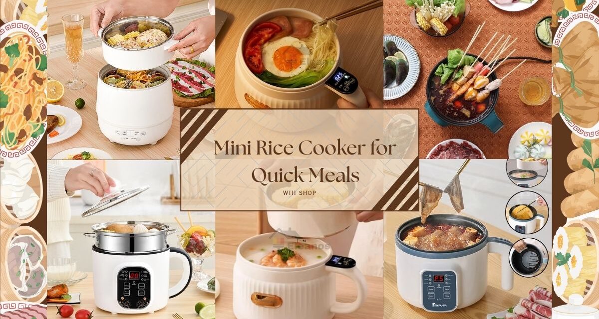 Mini Rice Cooker for Quick Meals