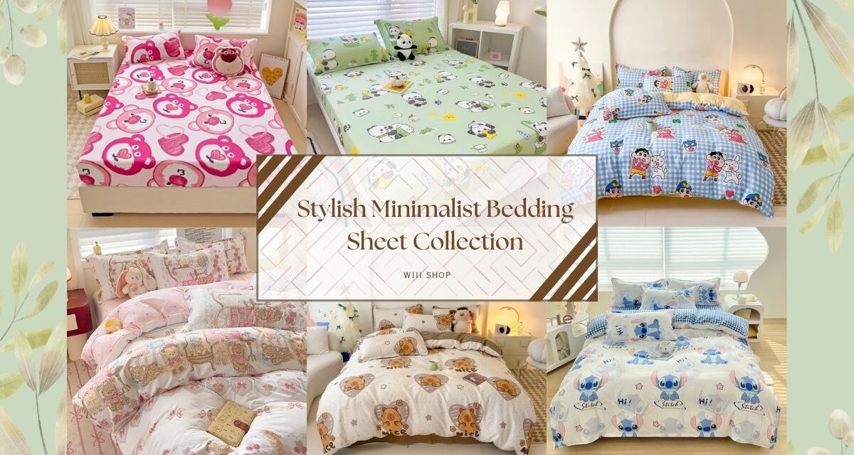 Stylish Minimalist Bedding Sheet Collection