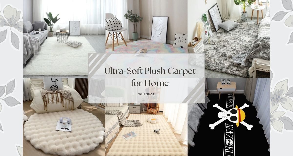 Ultra-Soft Plush Carpet for Home