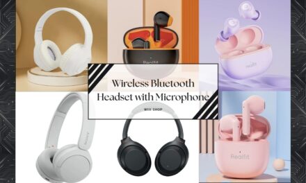 Wireless Bluetooth Headset with Microphone