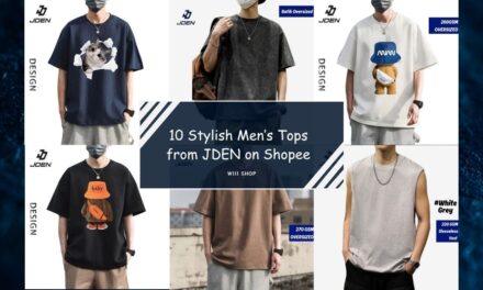 JDEN Men’s Tops: 10 Stylish Picks on Shopee