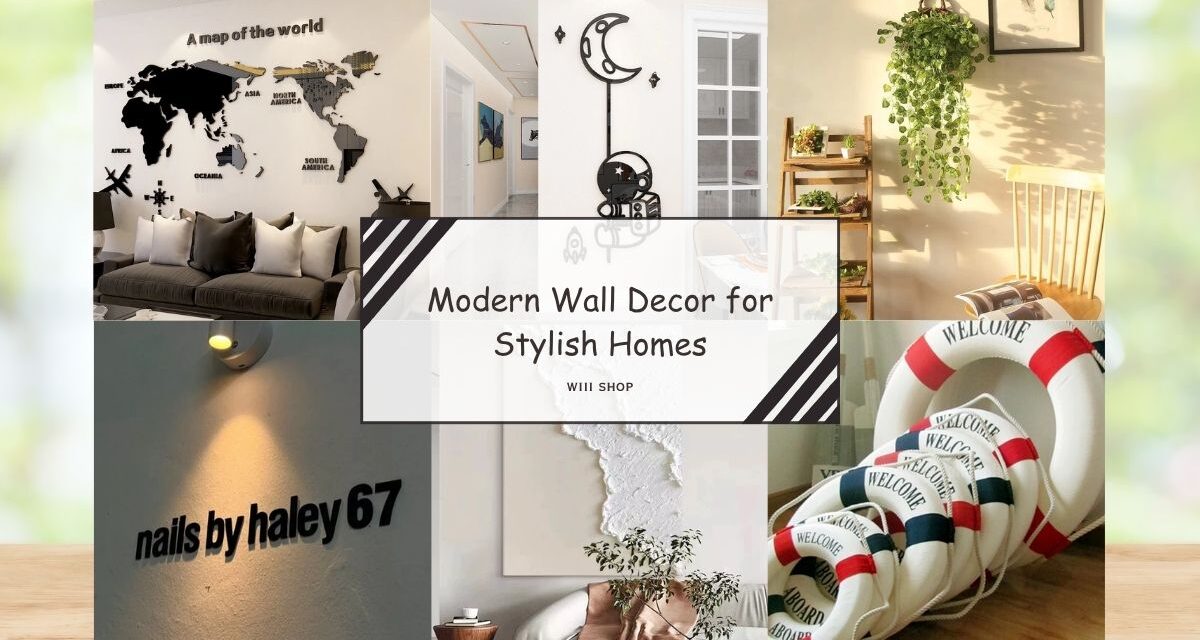 Modern Wall Decor for Stylish Homes