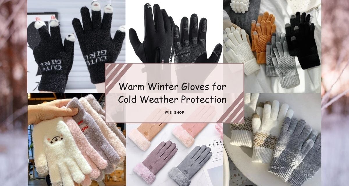 Warm Winter Gloves for Cold Weather Protection