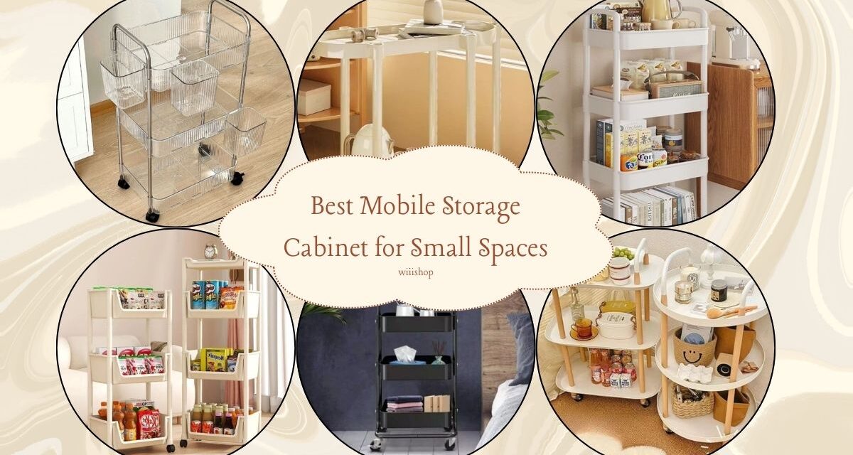 Best Mobile Storage Cabinet for Small Spaces
