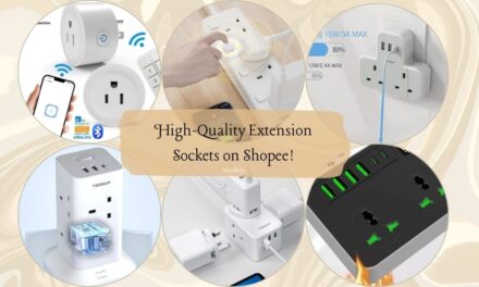 High-Quality Extension Sockets on Shopee!