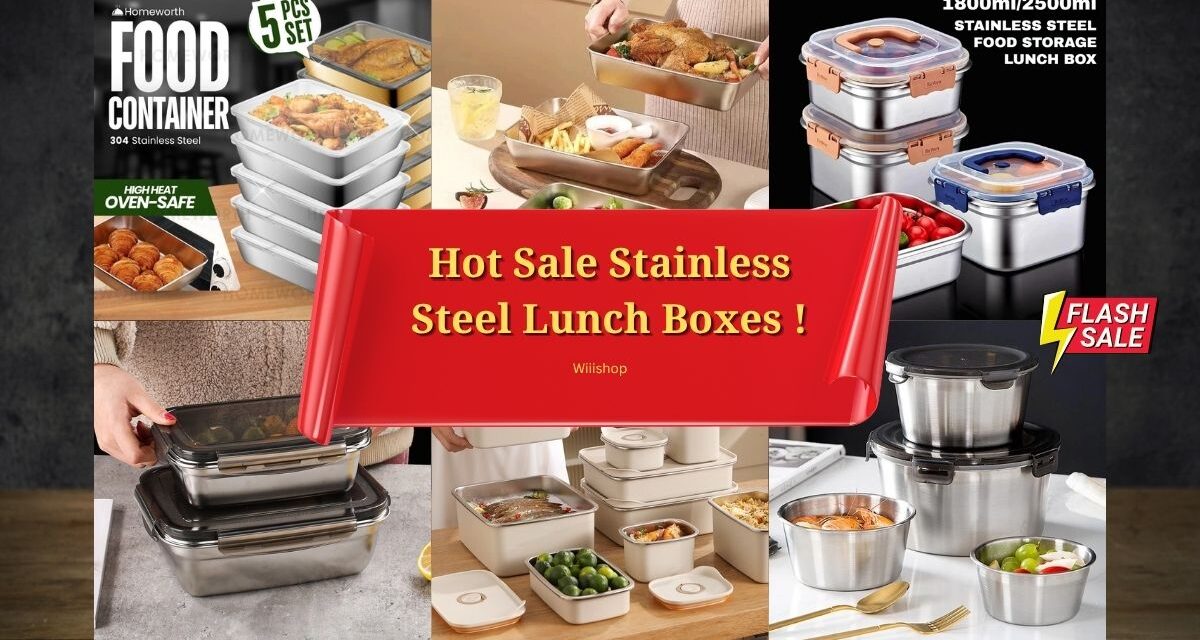Hot Sale Stainless Steel Lunch Boxes